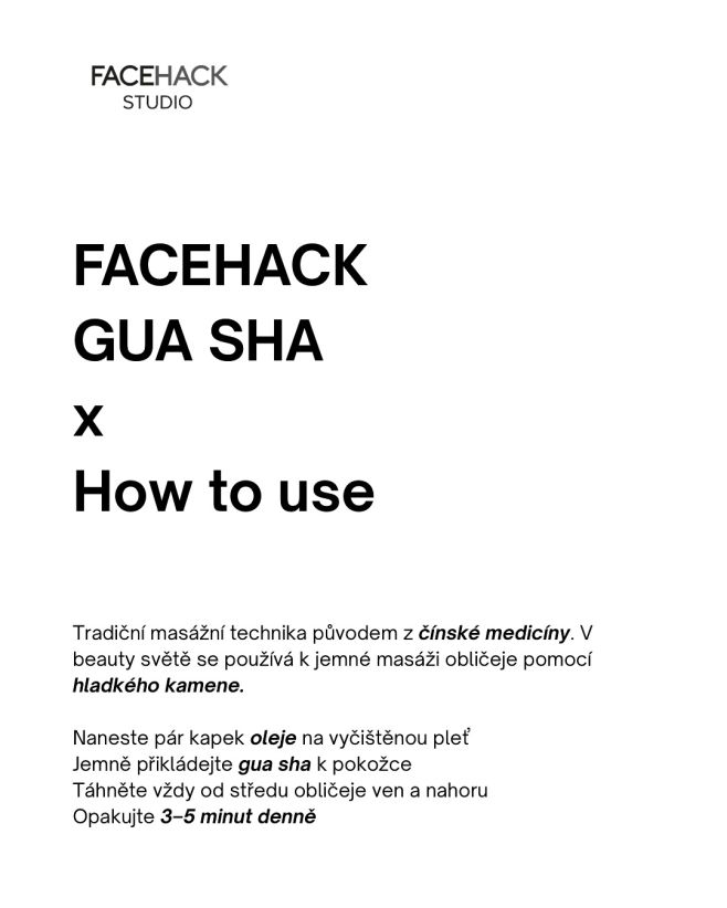 Jak používat naši GUA SHA 🌿 Naneste na čistou pleť face oil pro hladký skluz Jemně masírujte tváře, čelist, čelo a krk –...