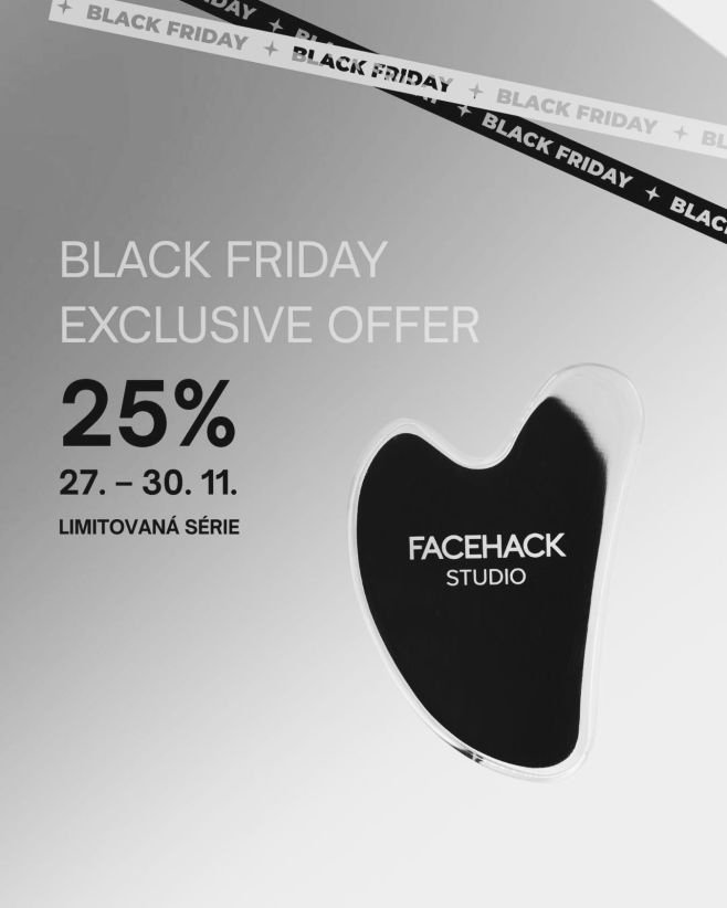 Gua Sha z chirurgické oceli. Tříminutový rituál pro méně otoků, pevnější kontury a jasnější pleť 🤍 Black Friday pricing...